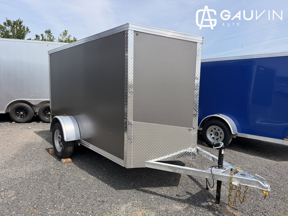 2026 NEWPORT NP5X10 PC 5X10SA RAMP Enclosed Cargo Galvanized