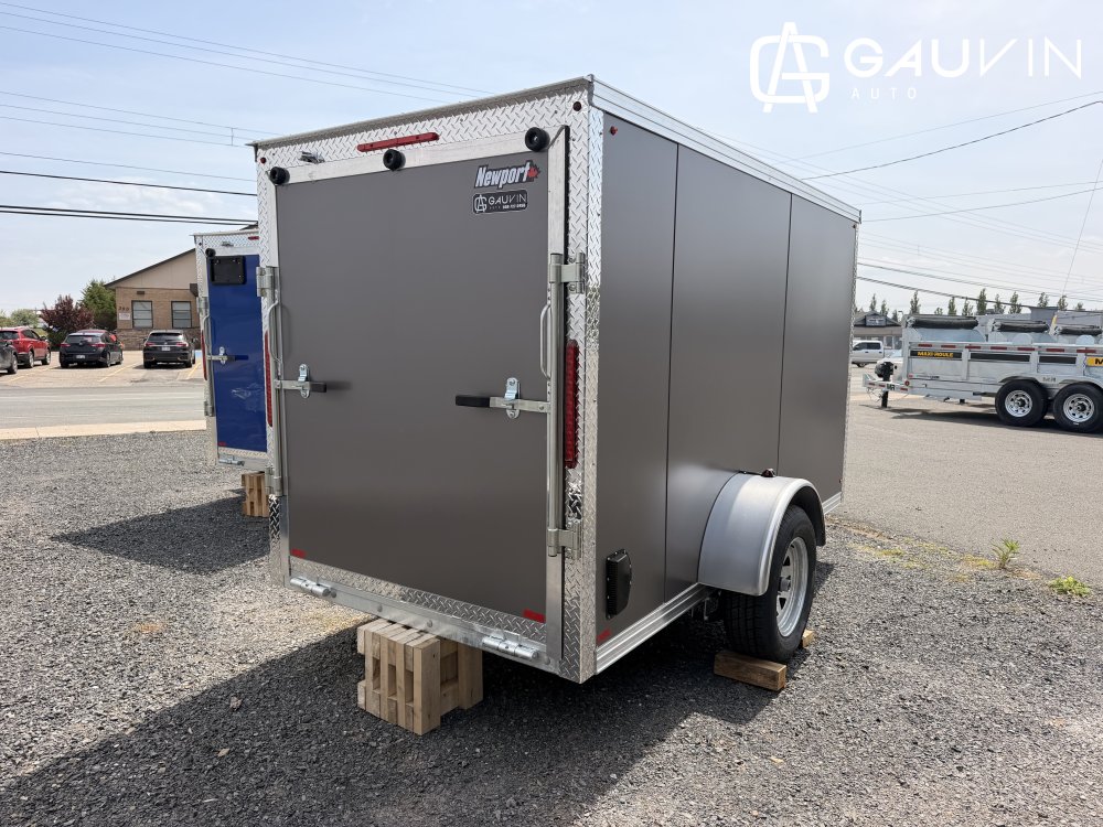2026 NEWPORT NP5X10 PC 5X10SA RAMP Enclosed Cargo Galvanized
