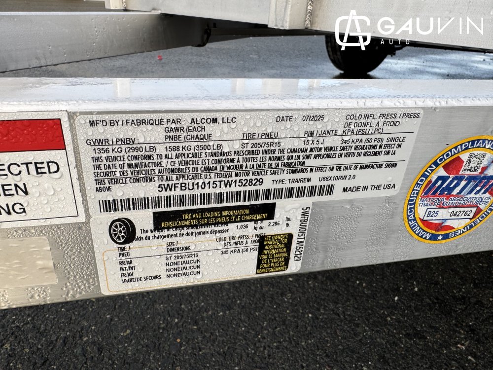 CARGO PRO U66X10RW 2.0  Utility Aluminum