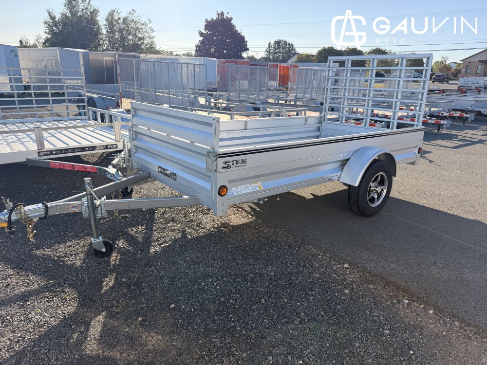 2026 STIRLING 60-120-TLXLA 5X10SA Utility Galvanized