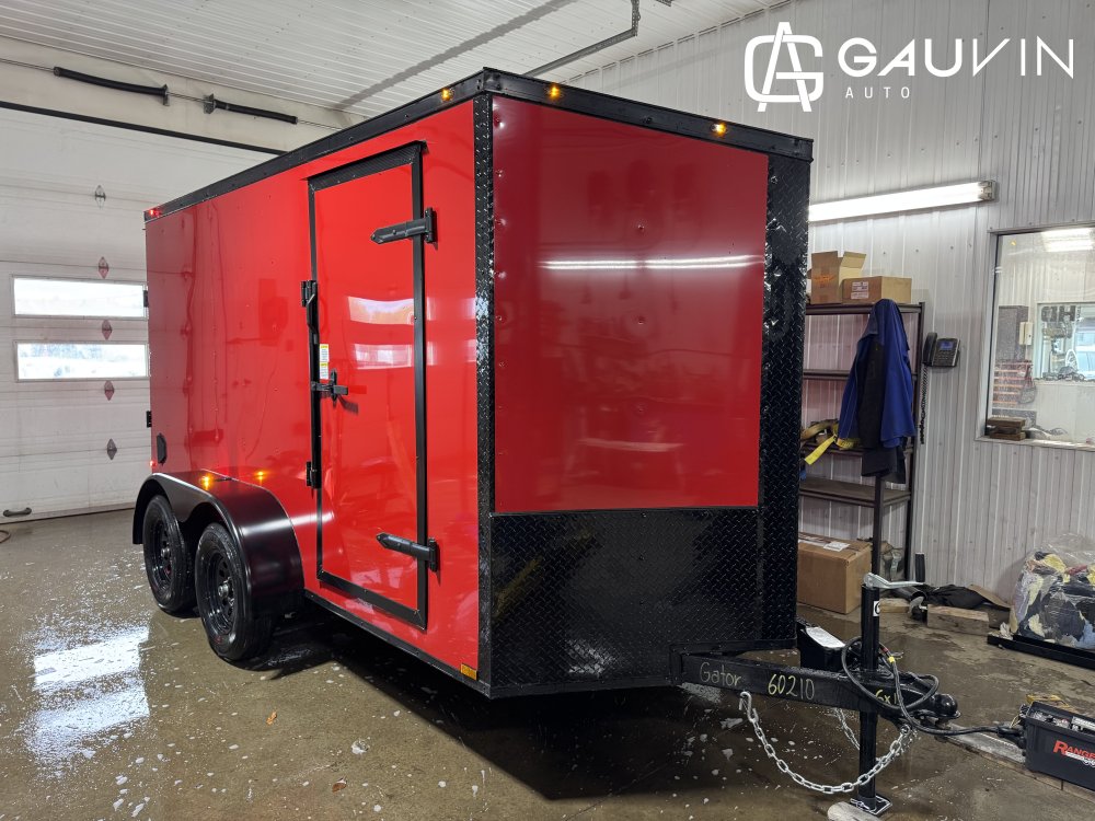 CYNERGY 6X12TA RAMP Enclosed Cargo Steel Frame / Aluminum Skin