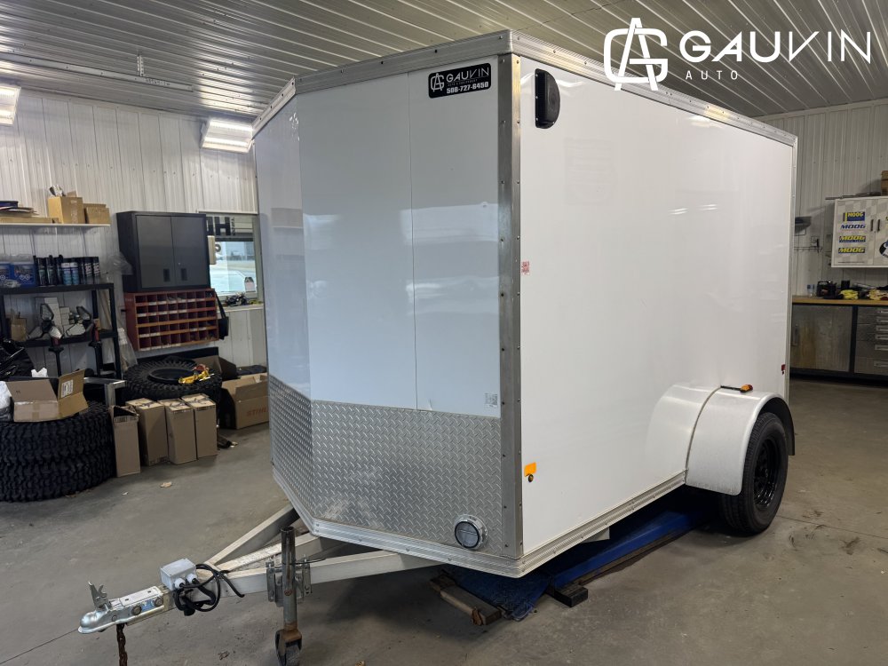 2015 Alcom EZEC6X10  Enclosed Cargo Aluminum