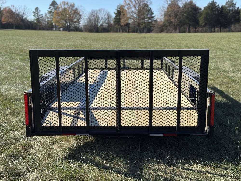 6'4"x16 Tandem Axle Dovetail Utility Trailer