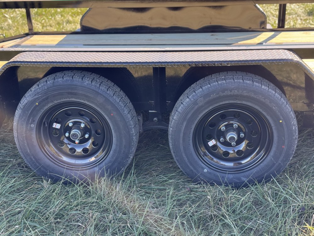 6'4"x16 Tandem Axle Dovetail Utility Trailer