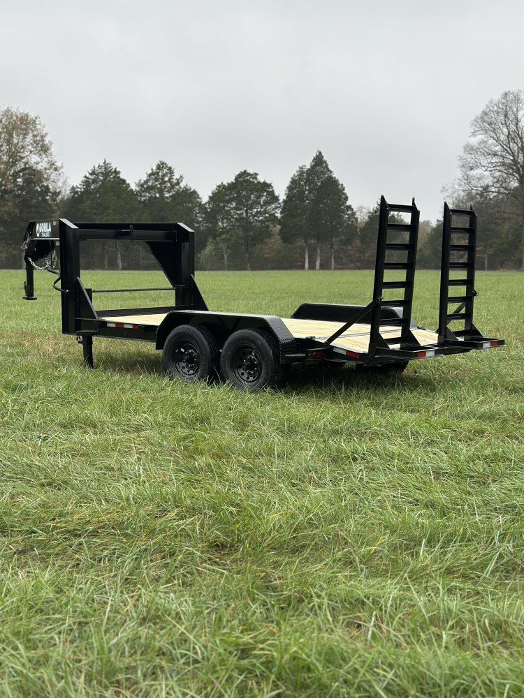 7x14 HD Gooseneck Equipment Hauler