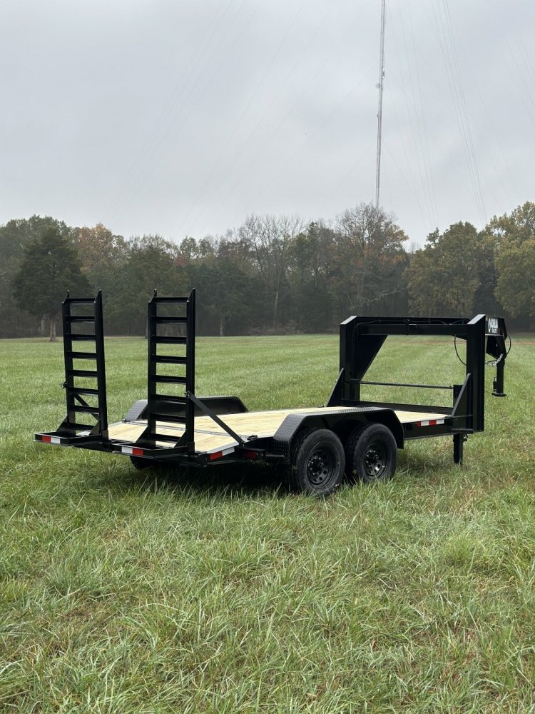 7x14 HD Gooseneck Equipment Hauler