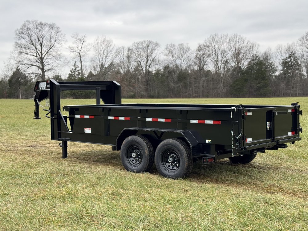 7x14x2 GN Dump Trailer