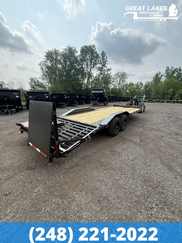 Maxx D H9X 102" x 24FT Mini Max Ramps Equipment Hauler 24K