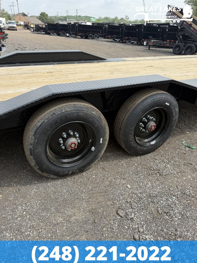 Maxx D H9X 102" x 24FT Mini Max Ramps Equipment Hauler 24K