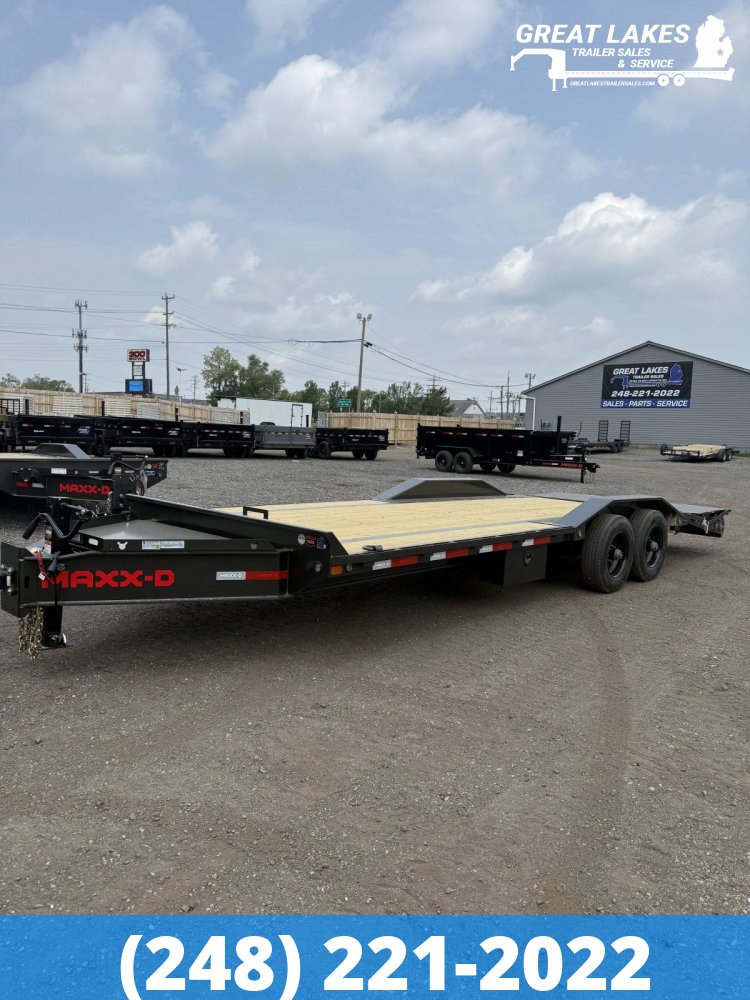 Maxx D H9X 102" x 24FT Mini Max Ramps Equipment Hauler 24K