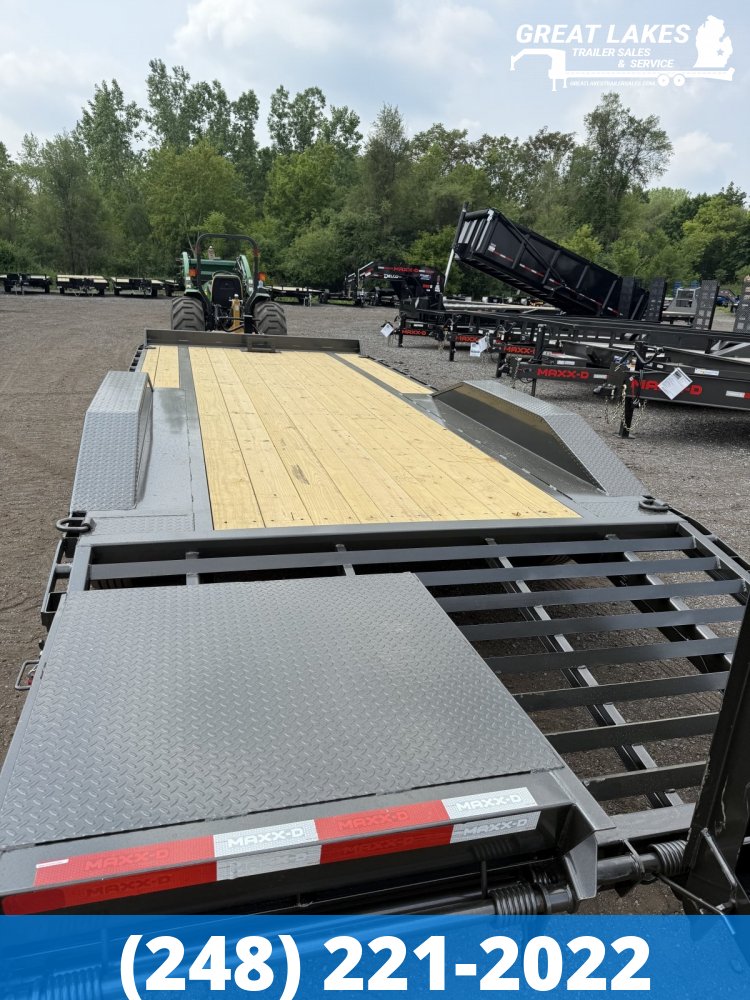 Maxx D H9X 102" x 24FT Mini Max Ramps Equipment Hauler 24K