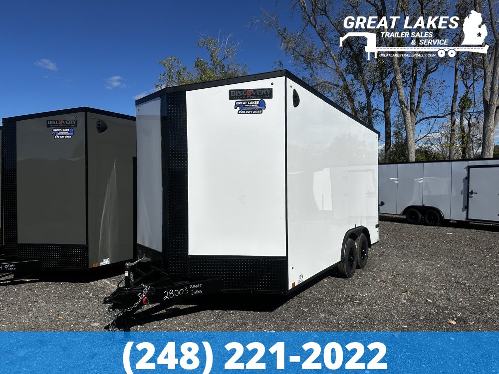 CAR HAULER PROMO Discovery ET 8.5 x 16 x 7.5FT 7K