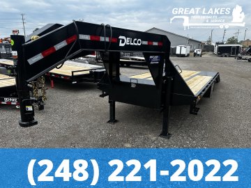 Delco FH LP Hydraulic Dove Equipment Hauler 102" X 28FT 24K