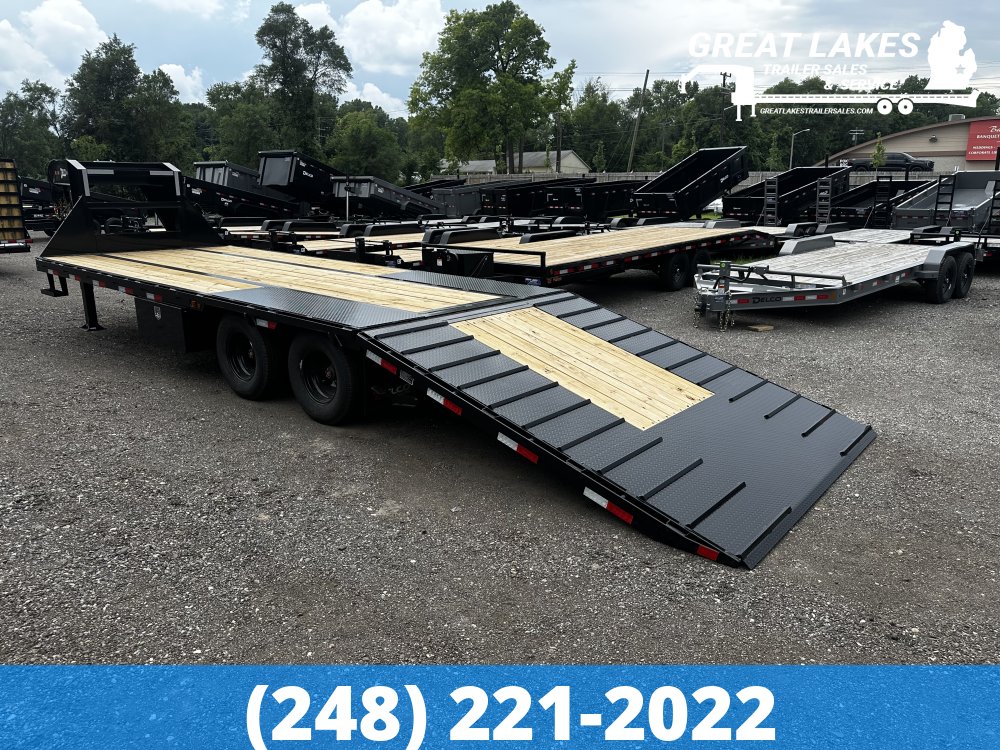 Delco FH LP Hydraulic Dove Equipment Hauler 102" X 28FT 24K