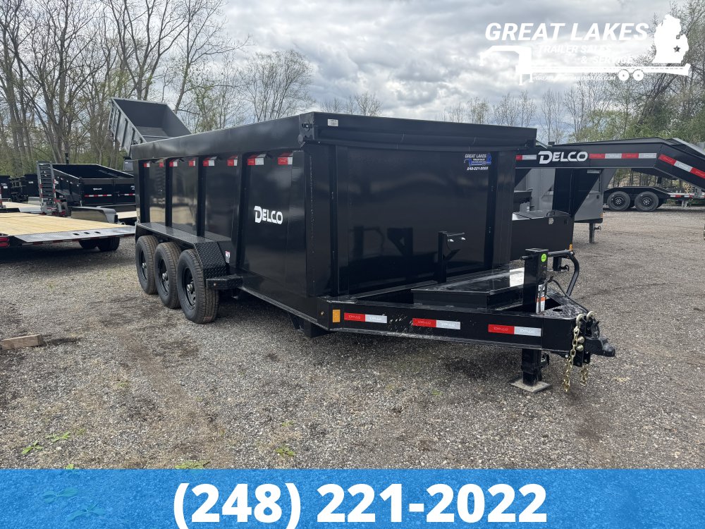 Delco DBT 7 x 16 x 4Ft HW Dump 21K