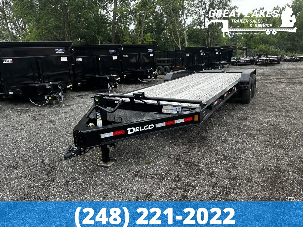 Delco CB Equipment Hauler 83" x 22FT - 16K