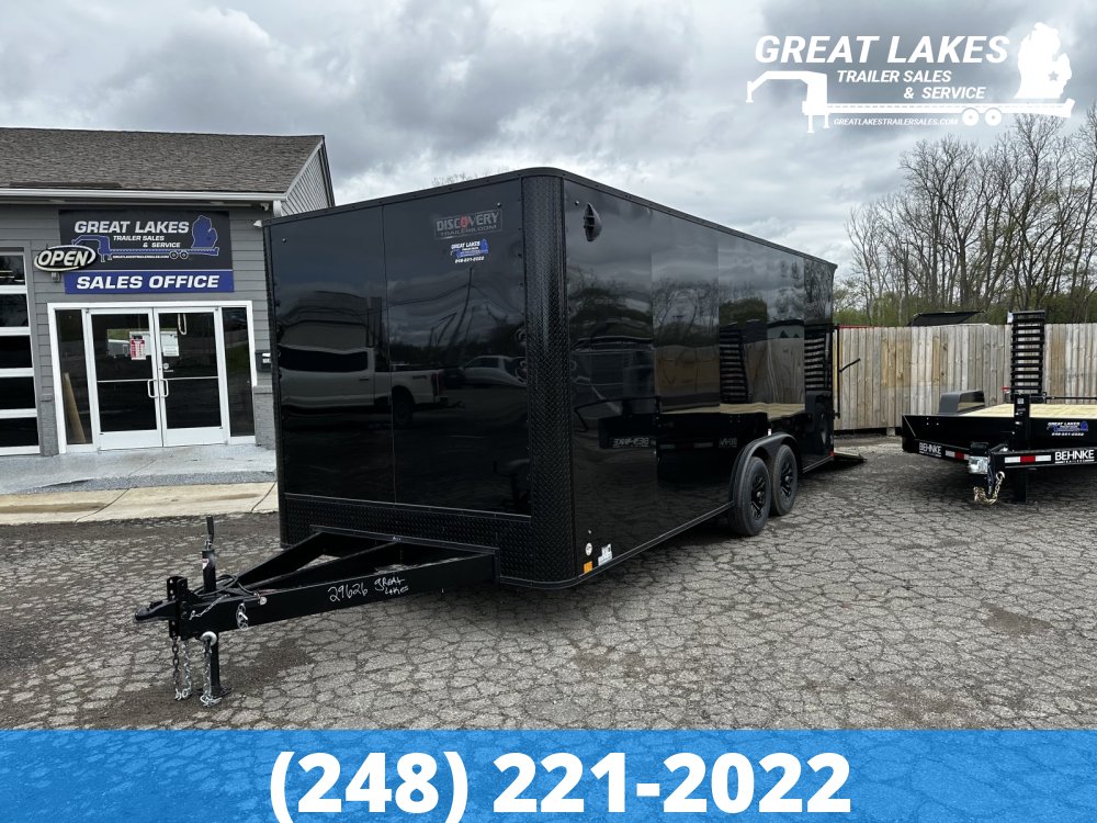 CAR HAULER PROMO Discovery ET 8.5 x 20 x 7FT 10K