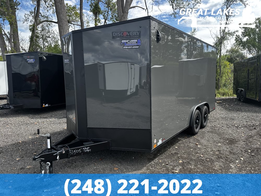 CAR HAULER PROMO Discovery ET 8.5 x 16 x 7FT 10K