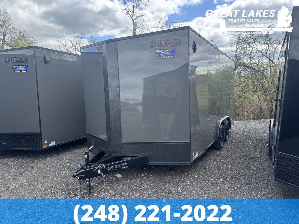 CAR HAULER PROMO Discovery ET 8.5 x 16 x 7FT 7K