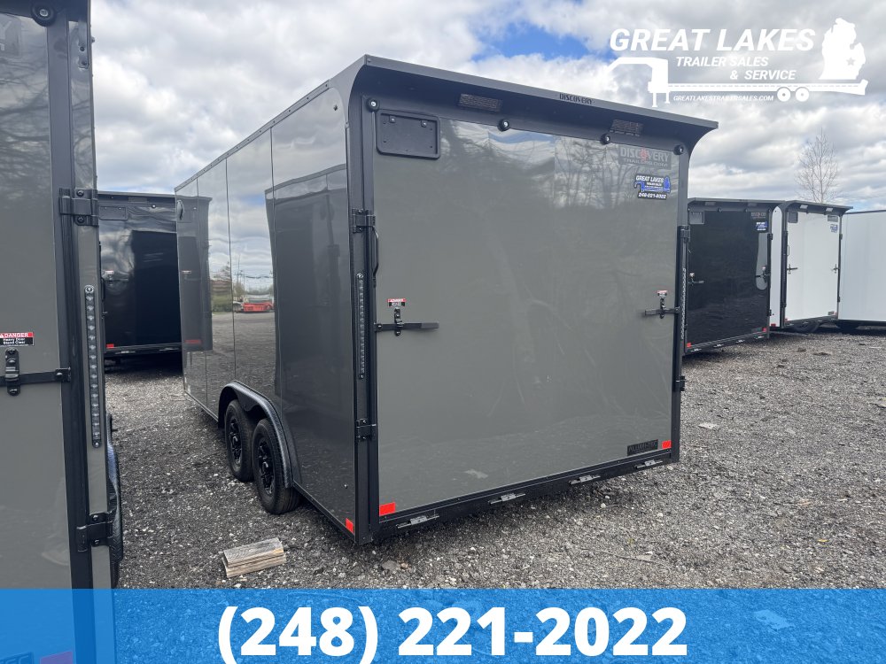 CAR HAULER PROMO Discovery ET 8.5 x 16 x 7FT 7K