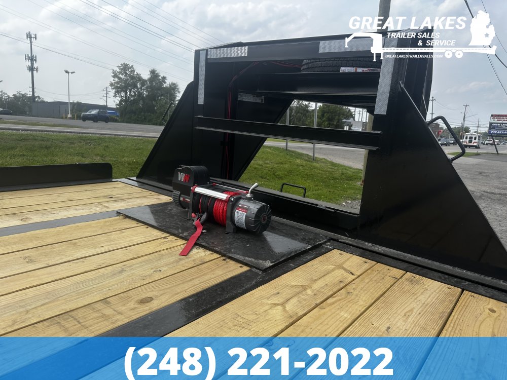 Delco T9 Tandem Dual Full Tilt Flatbed 102" X 36' 25.9K