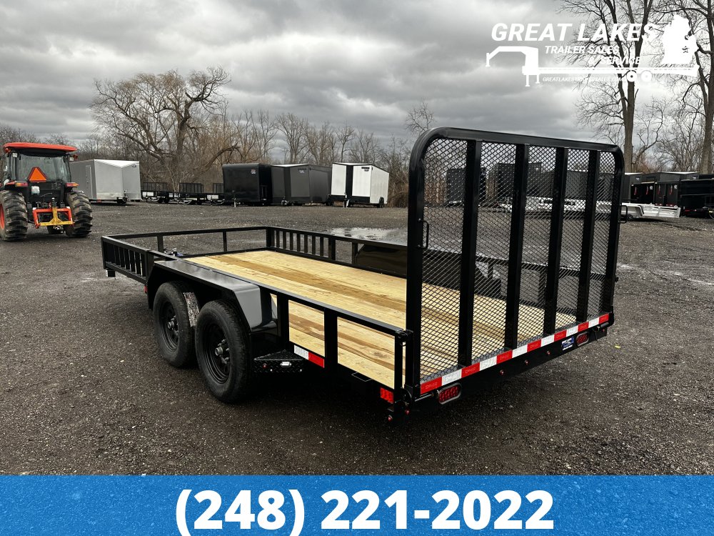 Delco Utility UTV PACKAGE 83" X 16' Angle Tandem 7k