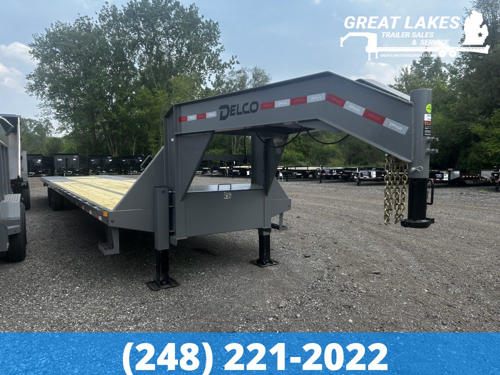 Delco FH 102" X 40FT LP Hydraulic Dove Equipment Hauler 25.9K