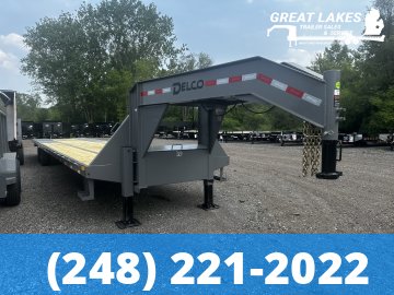 Delco FH 102" X 40FT LP Hydraulic Dove Equipment Hauler 25.9K