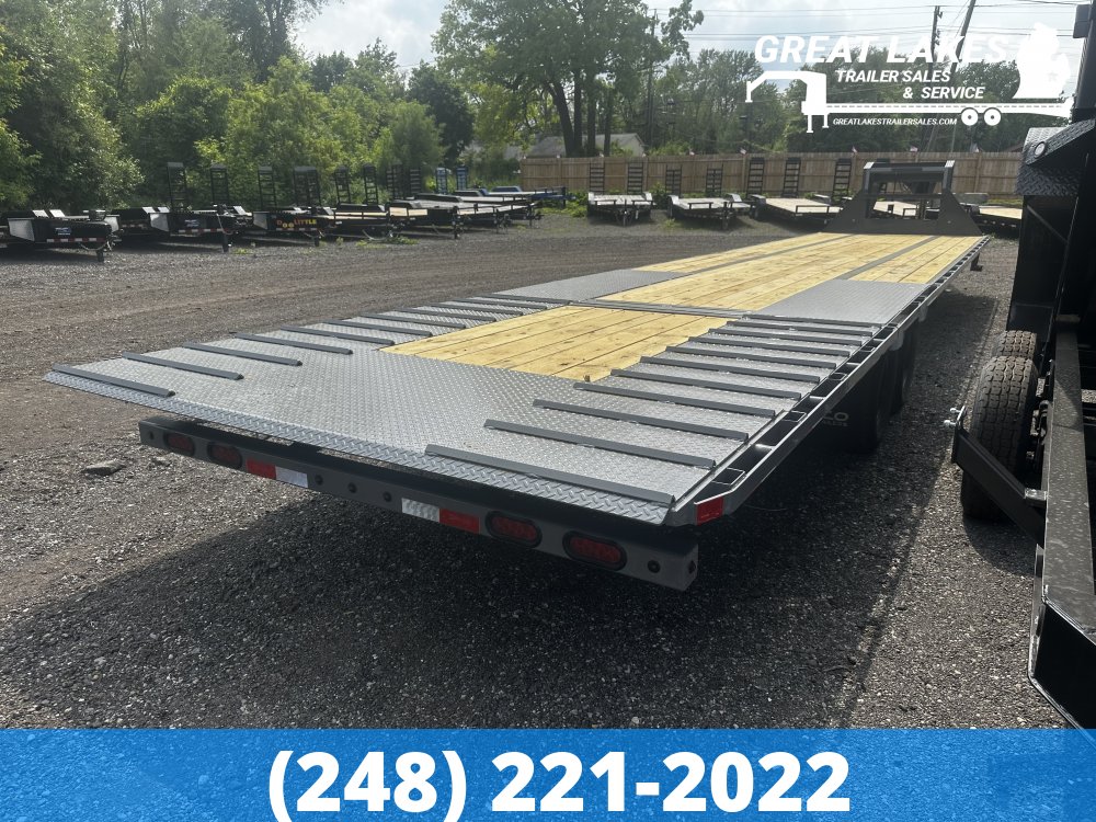 Delco FH 102" X 40FT LP Hydraulic Dove Equipment Hauler 25.9K