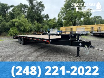 CJ Heavy Hauler Hydraulic Deck Over 8.5 x 20+5