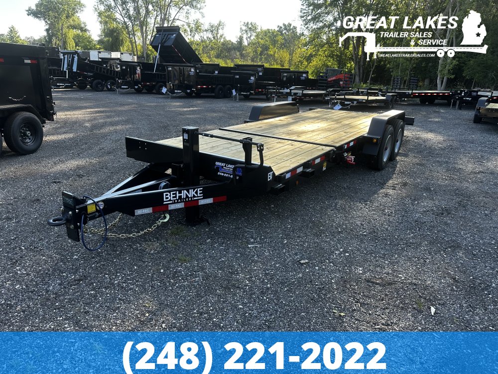 Behnke Partial Tilt Equipment trailer 83 x 18+2 20K