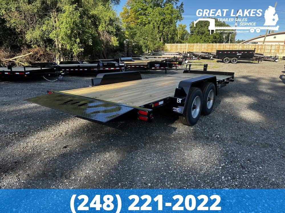 Behnke Partial Tilt Equipment trailer 83 x 18+2 20K