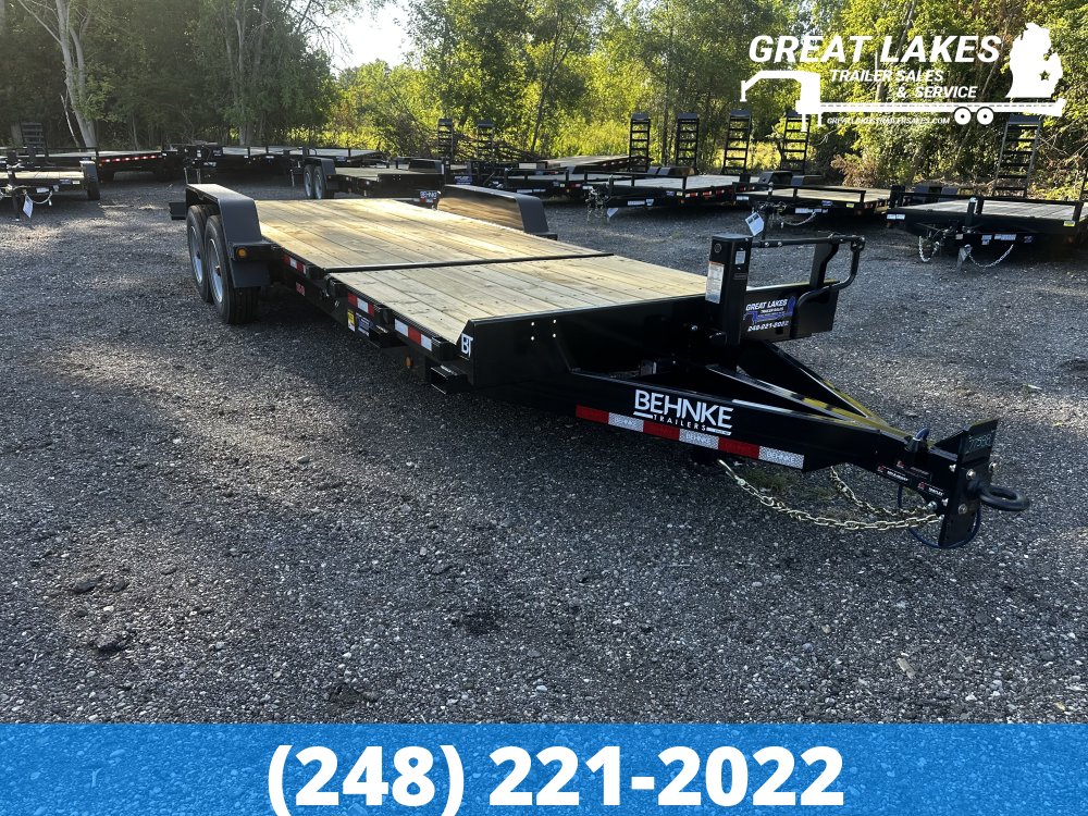 Behnke Partial Tilt Equipment trailer 83 x 18+2 20K