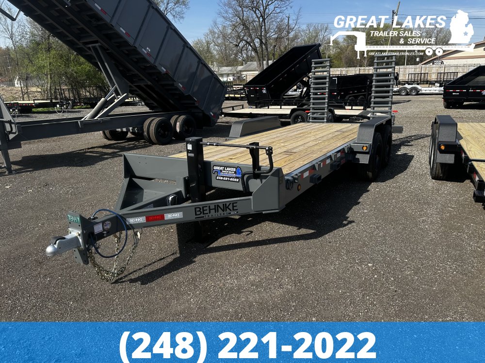 Behnke HeavyDuty Equipment Trailer 83 x 20 - 20K