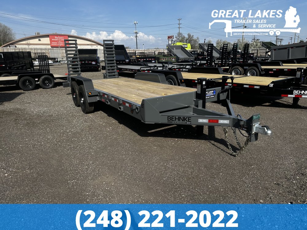 Behnke HeavyDuty Equipment Trailer 83 x 20FT - 20K