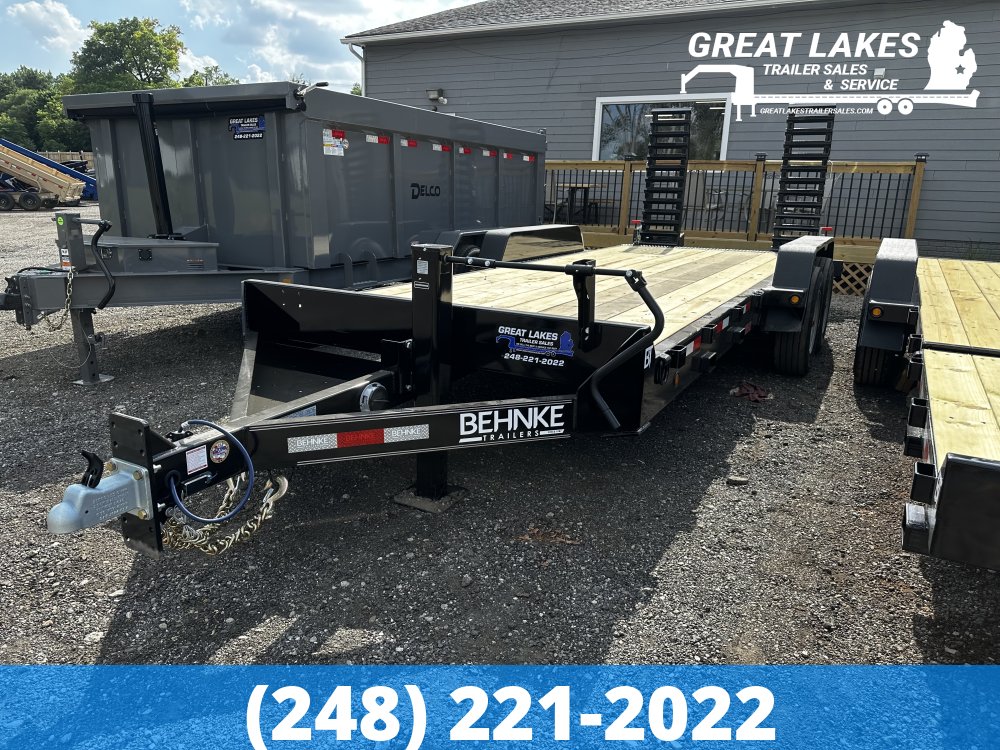 Behnke HeavyDuty Equipment Trailer 83 x 22 - 20K