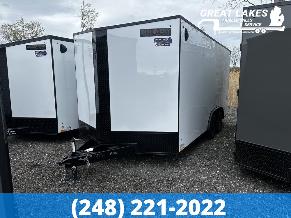 CAR HAULER PROMO Discovery ET 8.5 x 16 x 7FT 7K