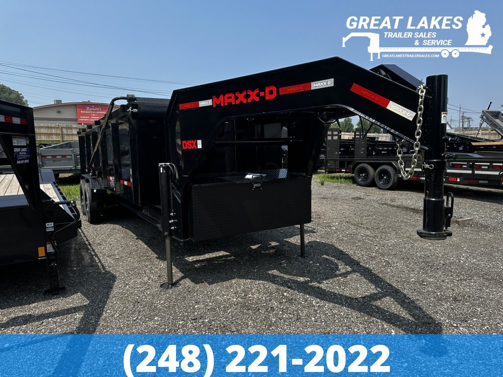 Maxx D DSX 7 X 20FT Super HD GN Equipment Hauler 21K