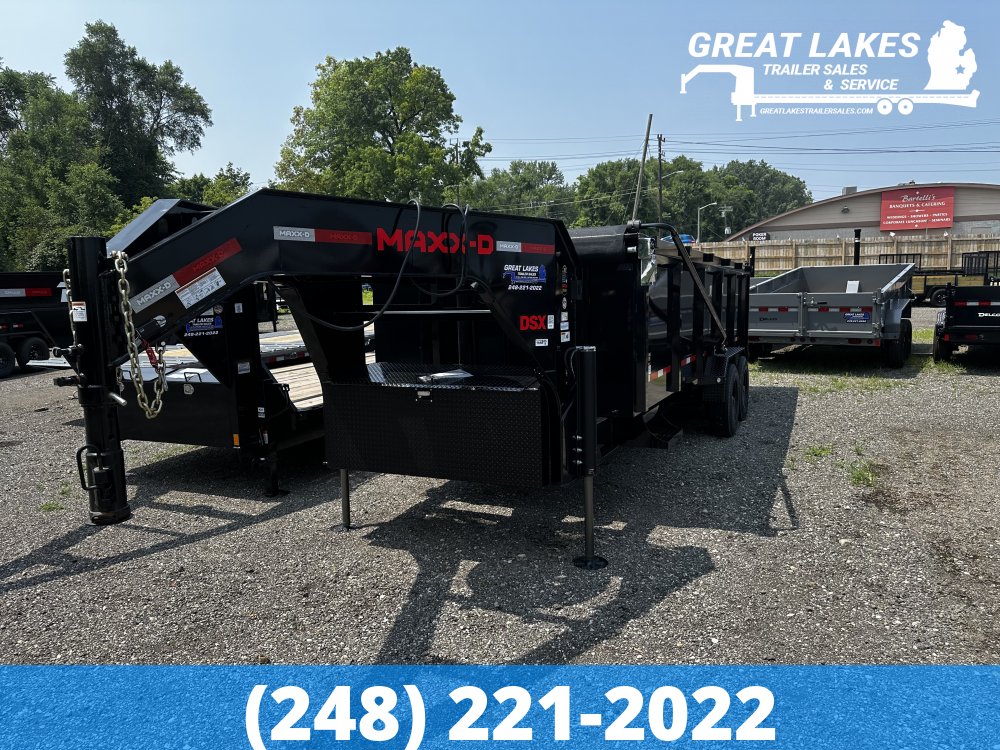 Maxx D DSX 7 X 20FT Super HD GN Equipment Hauler 21K