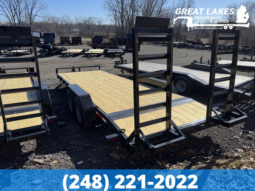 CJ Heavy Hauler 83 x 20 Tilt Split Deck Equipment Hauler