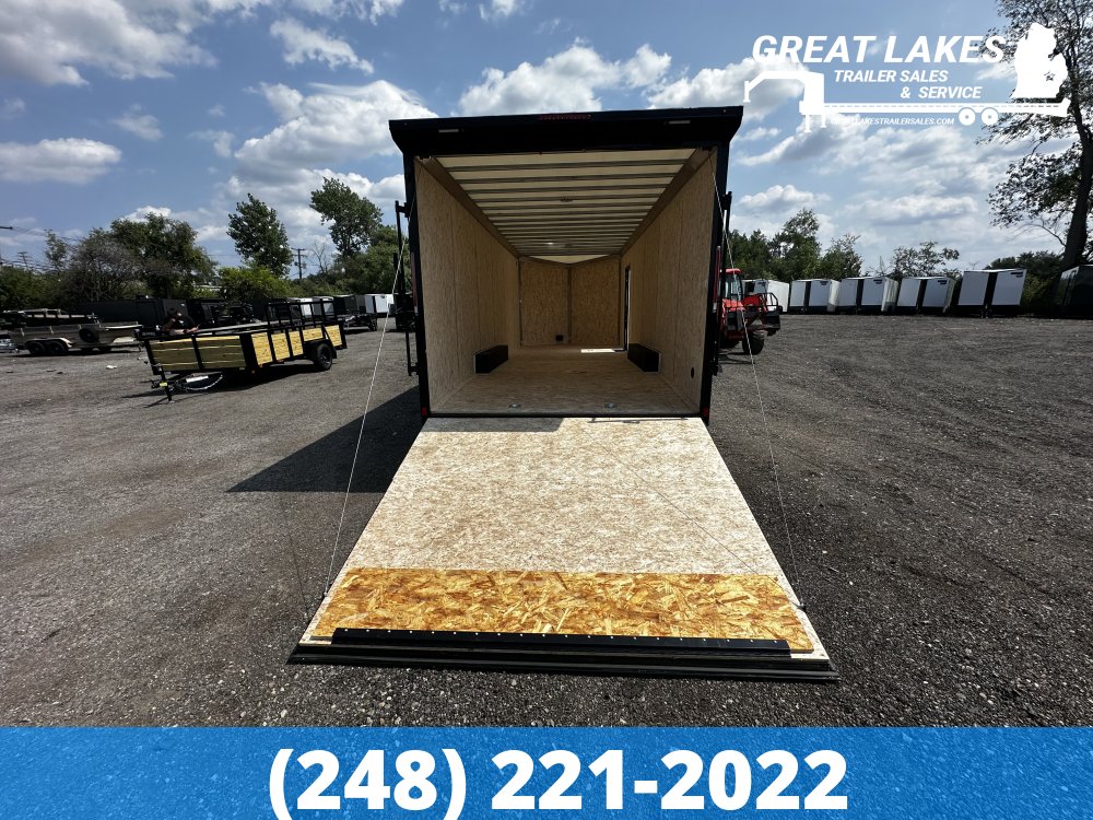 OWNER SPECIAL - Look Trailer 8.5 x 24 SE 10K Flat Top Sloped V Nose (2) 5000 lb Axles
