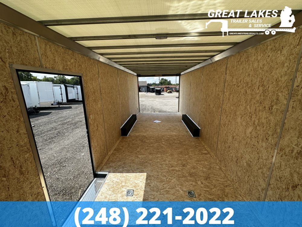 OWNER SPECIAL - Look Trailer 8.5 x 24 SE 10K Flat Top Sloped V Nose (2) 5000 lb Axles
