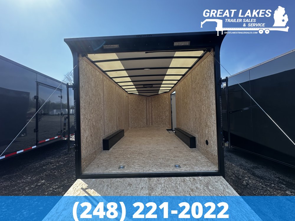 CAR HAULER PROMO Discovery ET 8.5 x 16 x 7FT 7K
