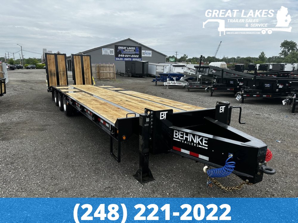 Behnke FB8X33SDPT-50L Super Duty Flatbed Trailer (Tri-Axle) Semi-Style 50,000 GVW