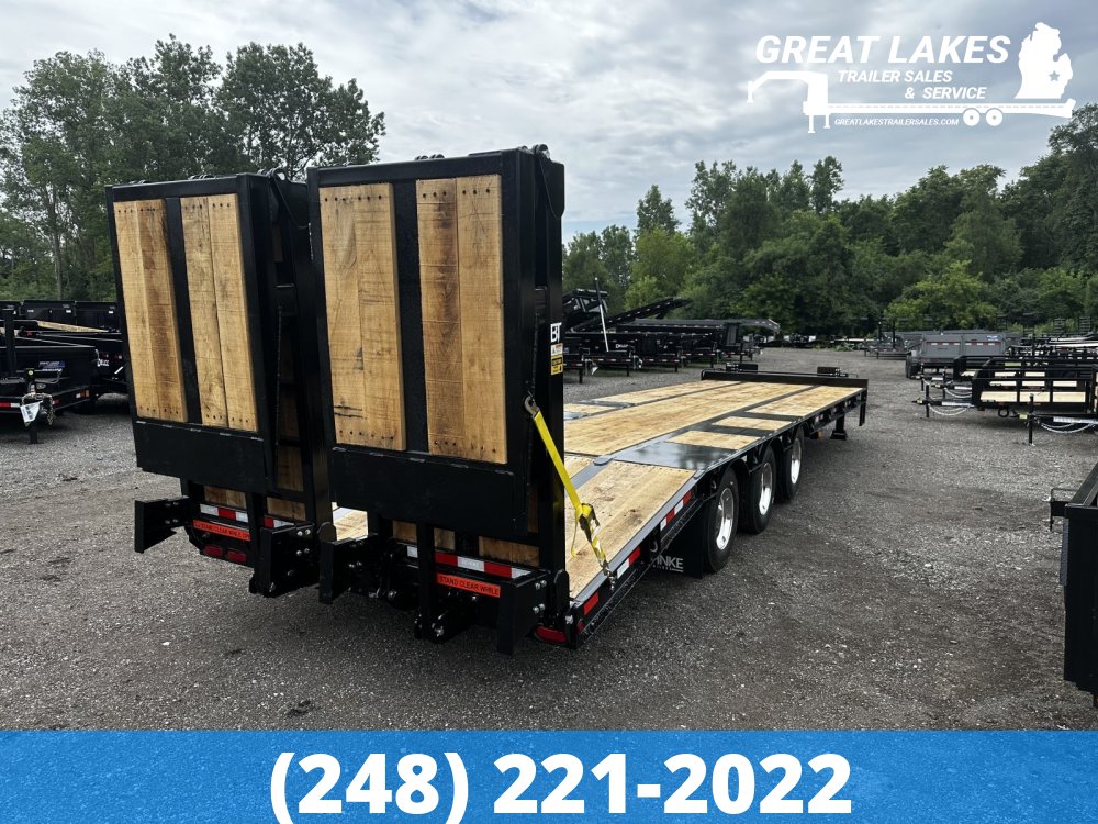 Behnke FB8X33SDPT-50L Super Duty Flatbed Trailer (Tri-Axle) Semi-Style 50,000 GVW