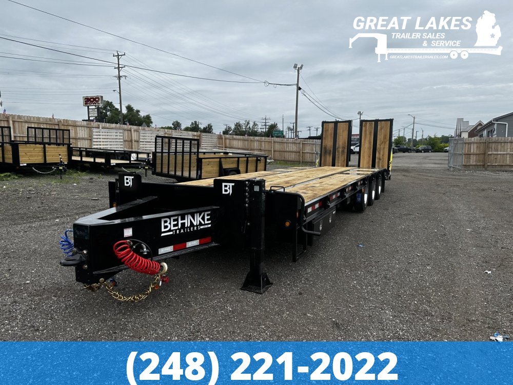 Behnke FB8X33SDPT-50L Super Duty Flatbed Trailer (Tri-Axle) Semi-Style 50,000 GVW