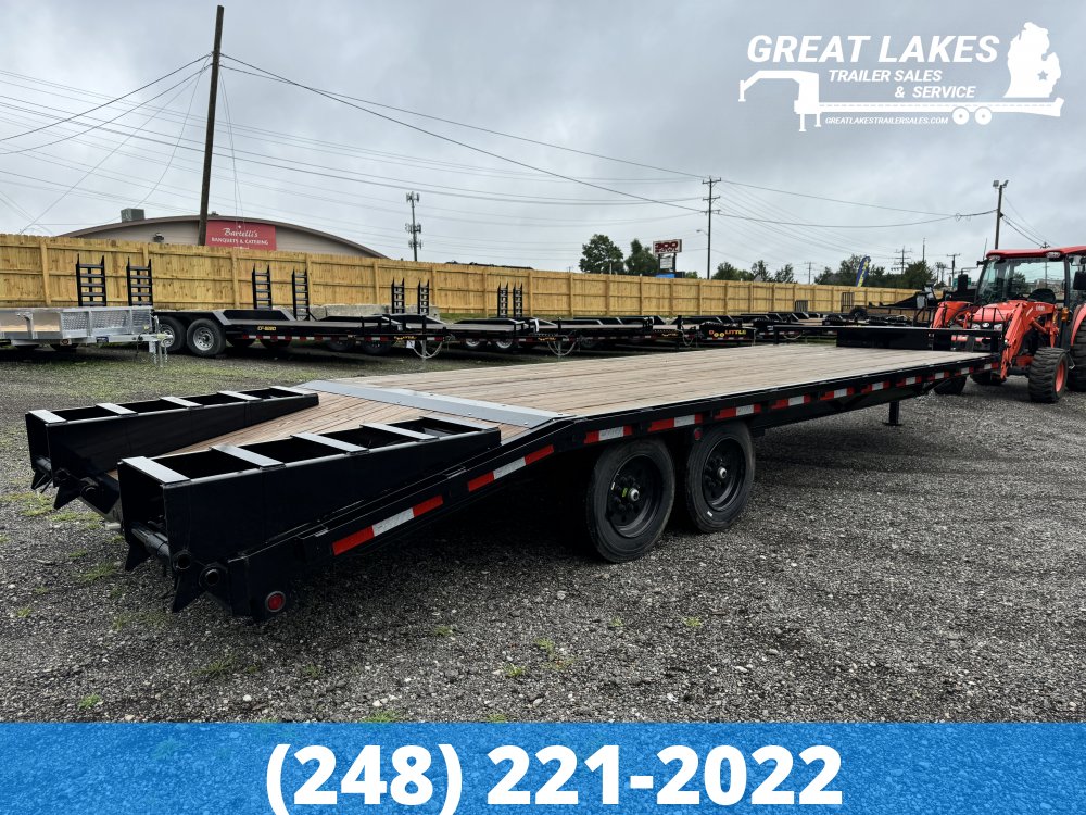 CJ Heavy Hauler Hydraulic Deck Over 8.5 x 20+5