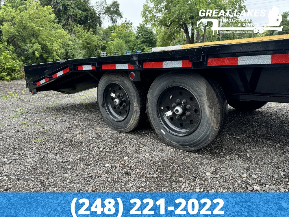 CJ Heavy Hauler Hydraulic Deck Over 8.5 x 20+5