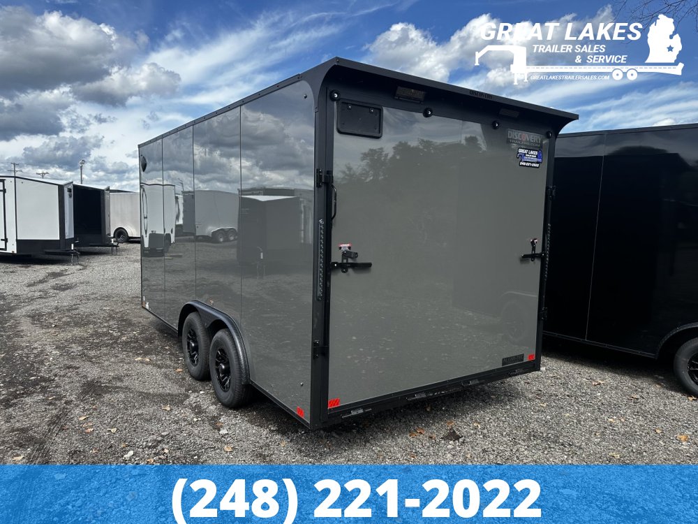 CAR HAULER PROMO Discovery ET 8.5 x 16 x 7FT 7K