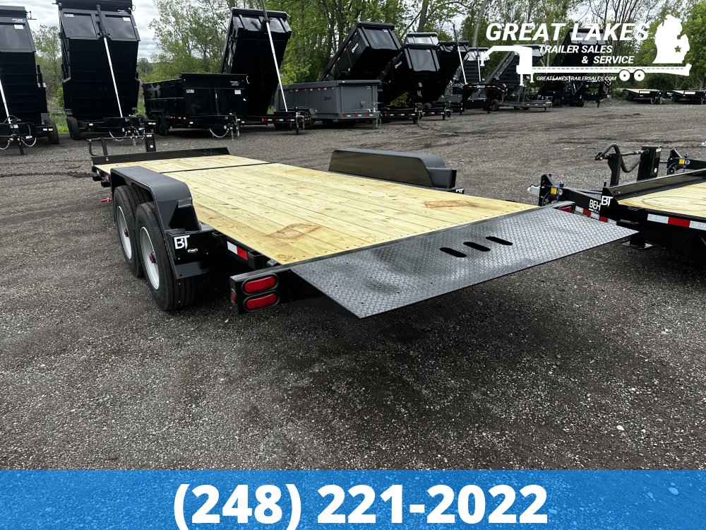 Behnke HeavyDuty Equipment Trailer 83" x 22FT - 20K